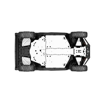 Bunnplate-sett i aluminium